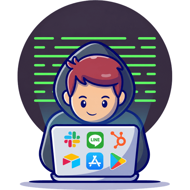 The BuildOn Marketplaces builder at a laptop, working across several app marketplaces